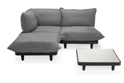 Paletti Set Medium + Table Modulares Outdoor-Loungeset, 190x190x90 cm