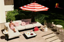 Paletti table Gartentisch für Paletti, 90x90x22.5 cm