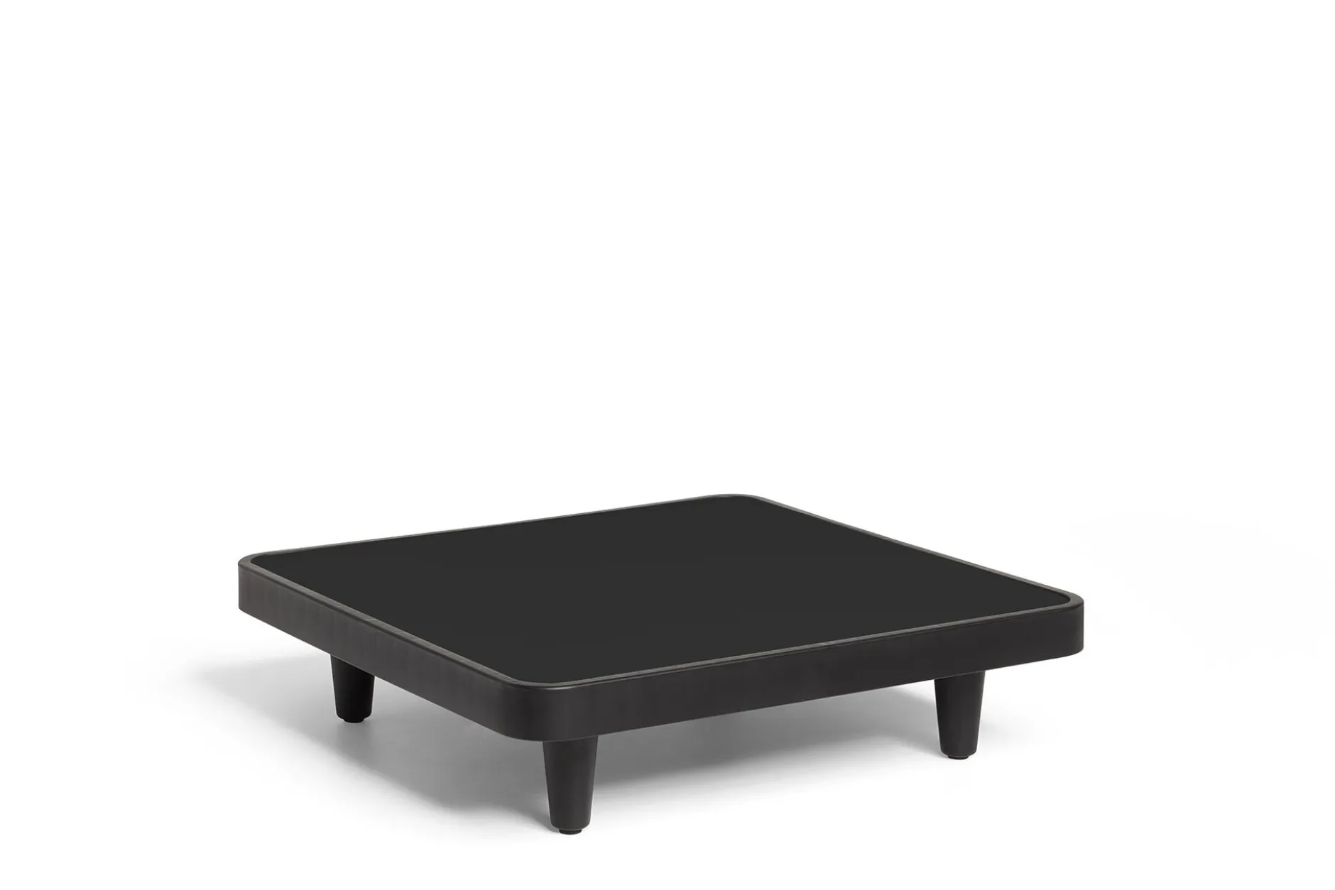 Paletti table Gartentisch für Paletti, schwarz, 90x90x22.5 cm