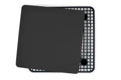 Paletti table Gartentisch für Paletti, schwarz, 90x90x22.5 cm