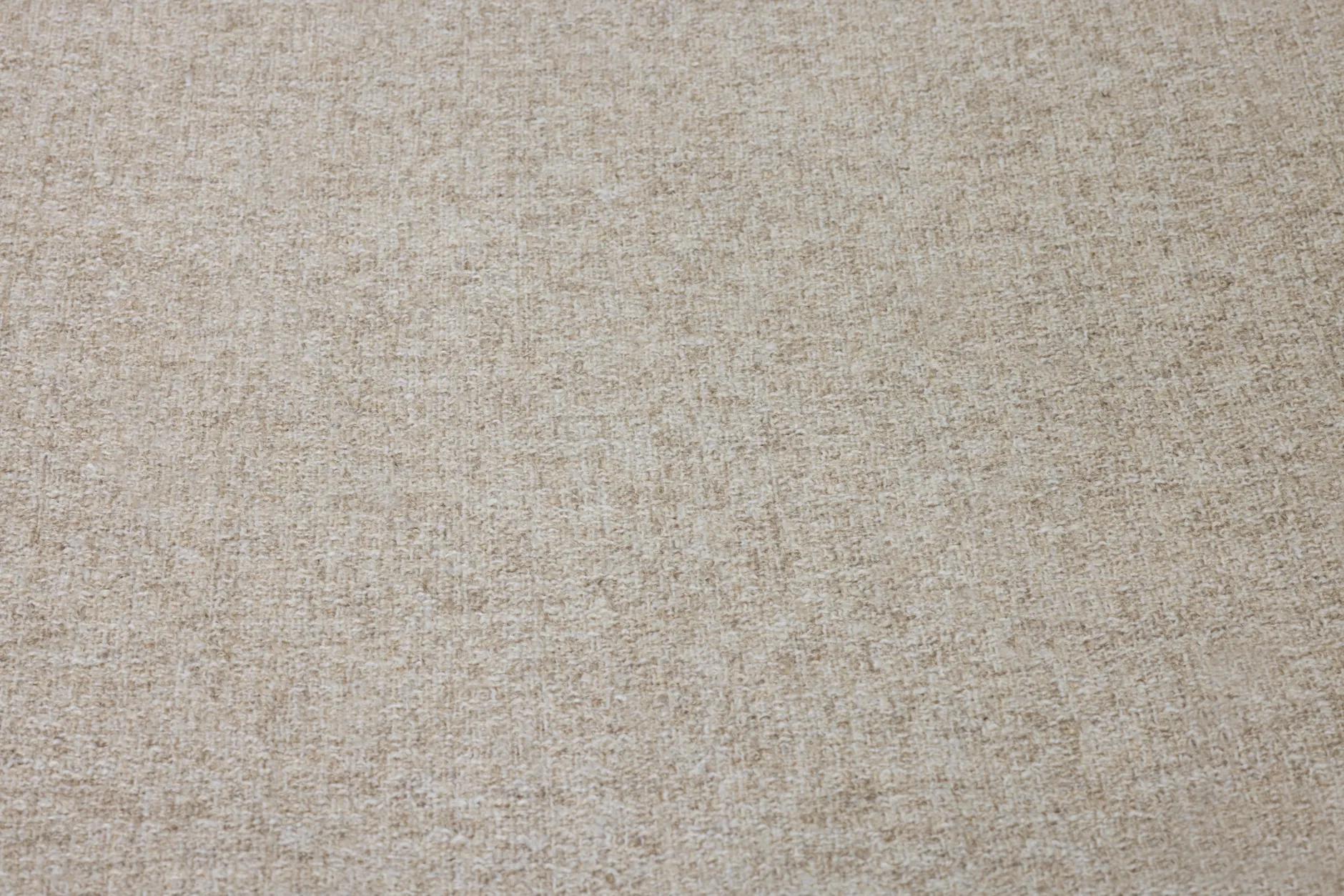 Pfffh Boucle Hocker, beige, 90x90x40 cm