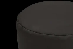Point Canvas Indoor-Pouf, schwarz, 50x50x35 cm