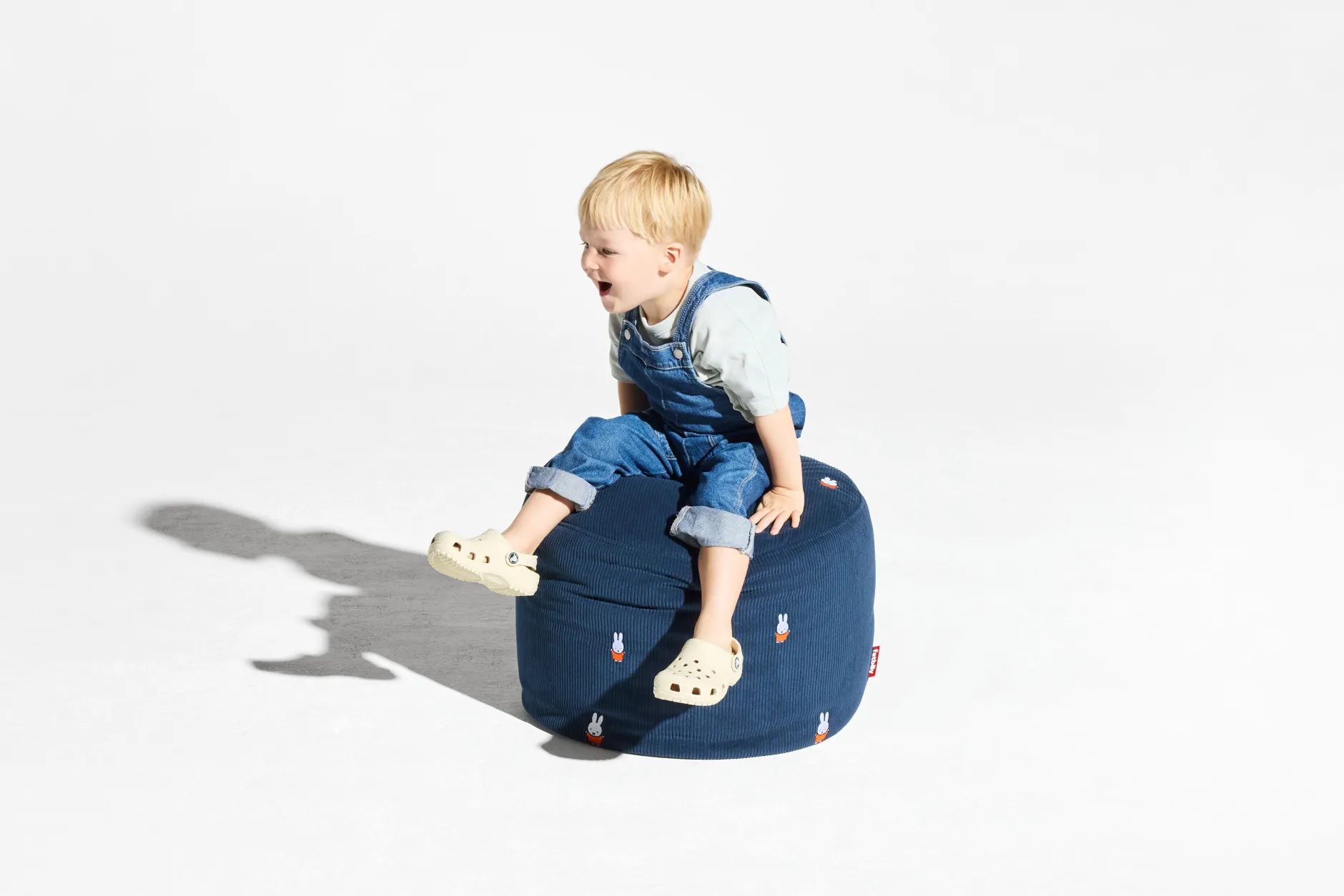 Point Cord X Miffy Miffy Hocker, 50x50x35 cm