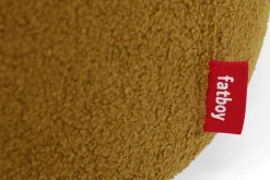 Point Large Sherpa Großer Indoor-Pouf, gold, 70x70x40 cm