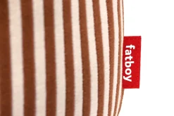 Point Terry Frottee-Pouf, braun, 50x50x35 cm