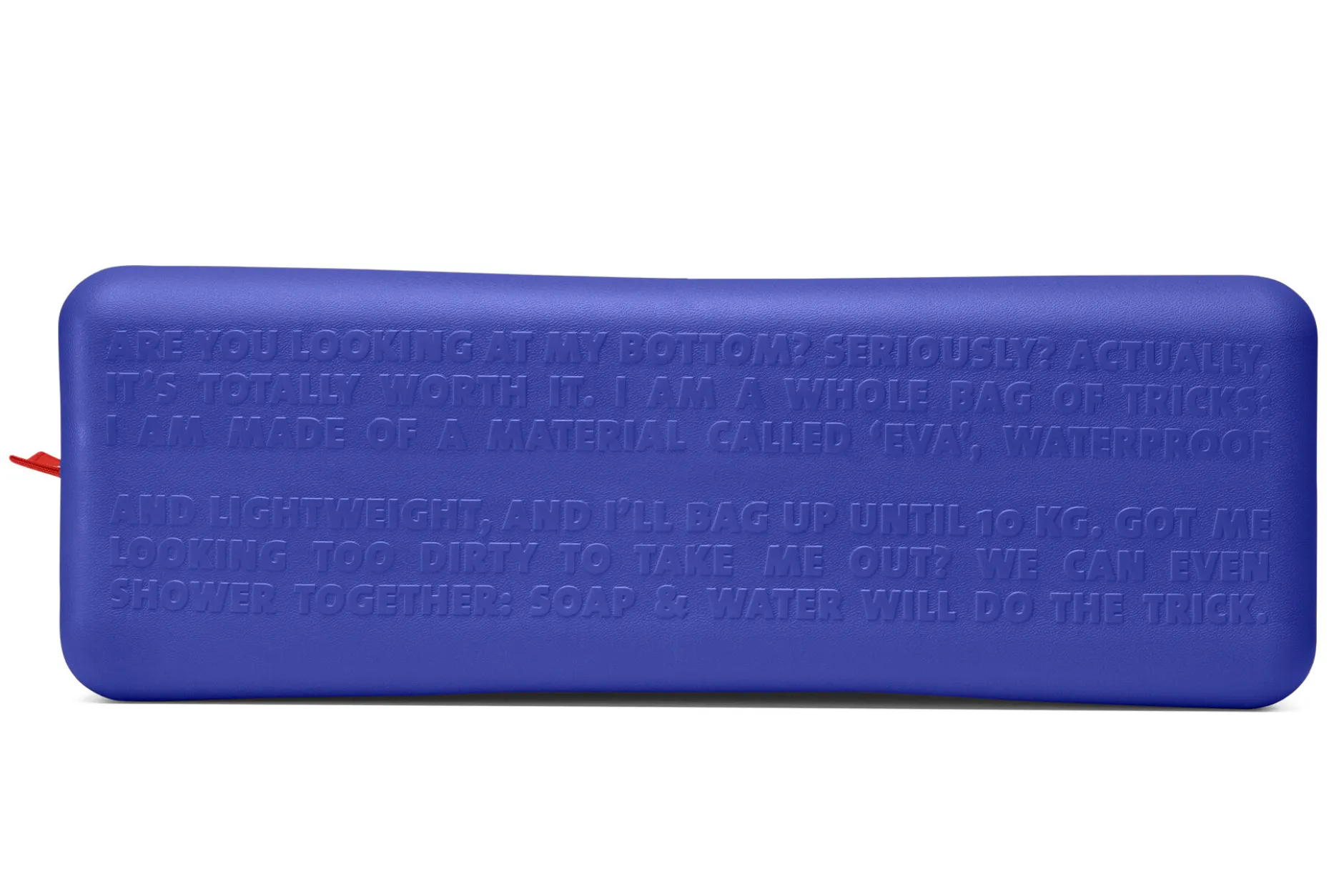 Sjopper-Kees Einkaufstasche, blau, 47x17x44 cm