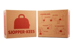 Sjopper-Kees Tasche, rot, 47x17x44 cm