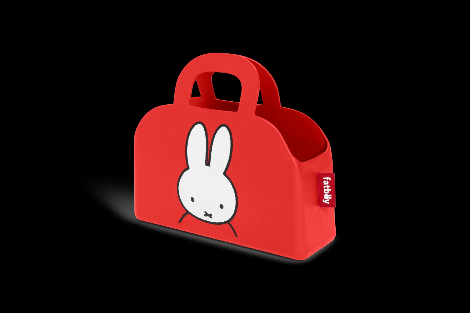 Sjopper-kees x Miffy Miffy Tasche, rot, 47x17x44 cm