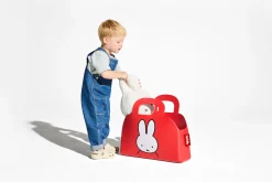 Sjopper-kees x Miffy Miffy Tasche, rot, 47x17x44 cm