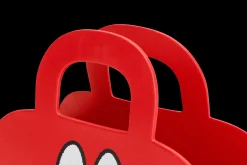 Sjopper-kees x Miffy Miffy Tasche, rot, 47x17x44 cm