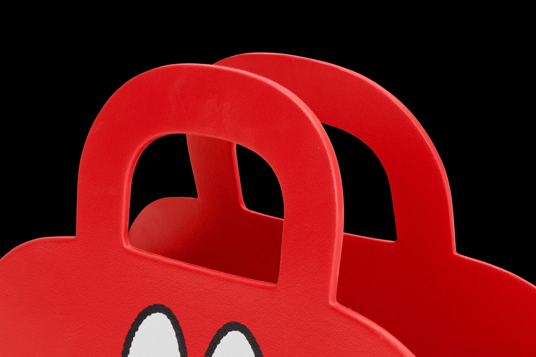 Sjopper-kees x Miffy Miffy Tasche, rot, 47x17x44 cm