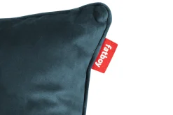 Square Pillow Velvet Dekokissen, blau, 50x50x5 cm