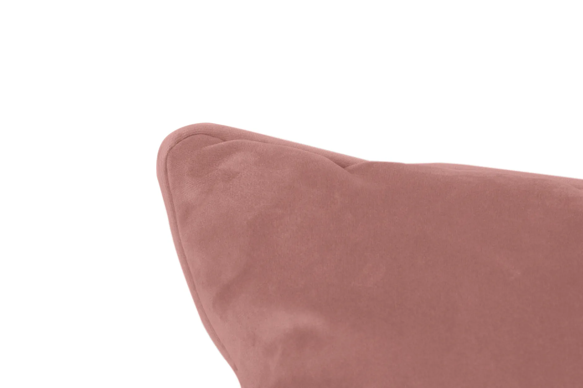Square Pillow Velvet Dekokissen, rosa, 50x50x5 cm