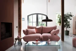 Sumo Armrest Cord Armlehne, rosa, 65x25x35 cm