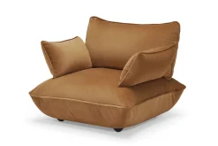 Sumo Armrest Velvet Armlehne, braun, 69x35 cm