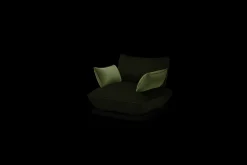 Sumo Armrest Velvet Armlehne, grün, 69x35 cm