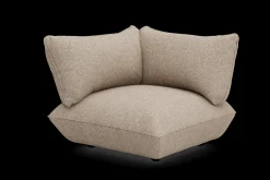 Sumo Corner Seat Boucle Corner Seat, braun, 108x108x90 cm