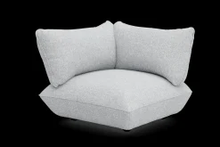 Sumo Corner Seat Boucle Corner Seat, grau, 108x108x90 cm