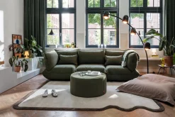 Sumo Corner Seat Boucle Corner Seat, grün, 108x108x90 cm