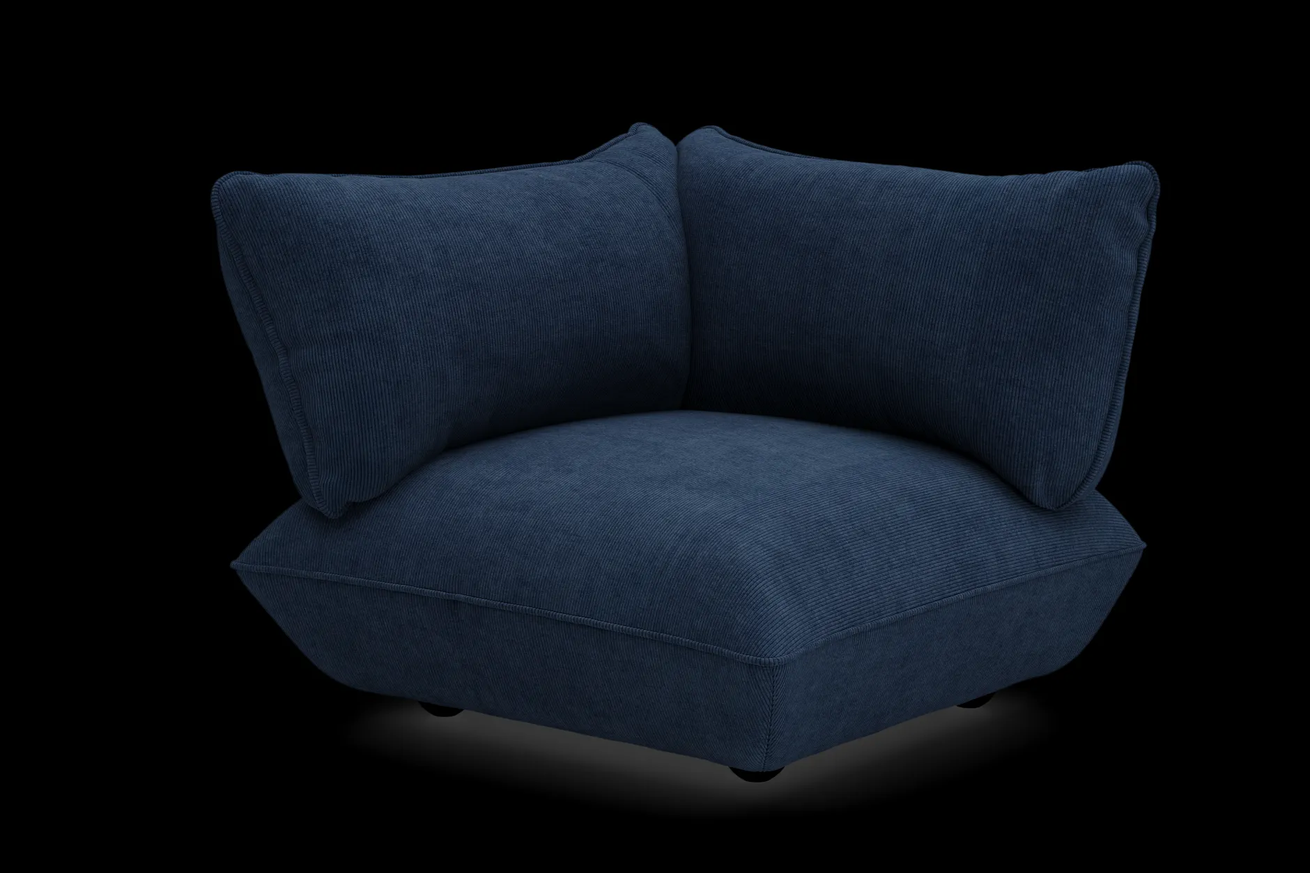 Sumo Corner Seat Left Cord Corner Seat, blau,cm