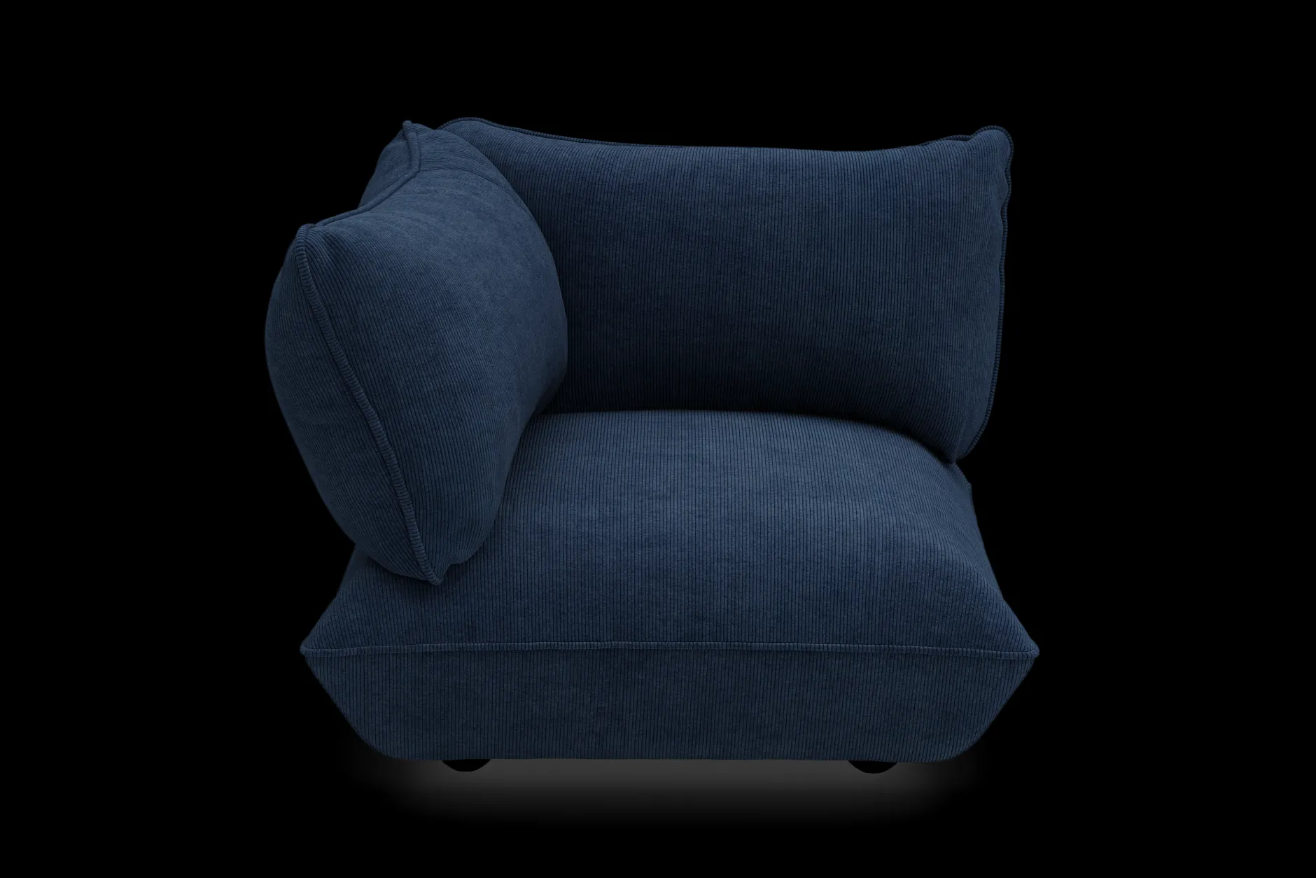 Sumo Corner Seat Left Cord Corner Seat, blau,cm