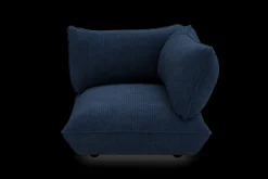 Sumo Corner Seat Right Cord Corner Seat, blau, 108x108x90 cm