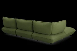Sumo Corner Sofa Boucle Leaf Green Modulares Indoor-Sofa, 301x108x90 cm