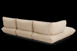 Sumo Corner Sofa Left Cord Beige Modulares Indoor-Sofa, 301x108x90 cm