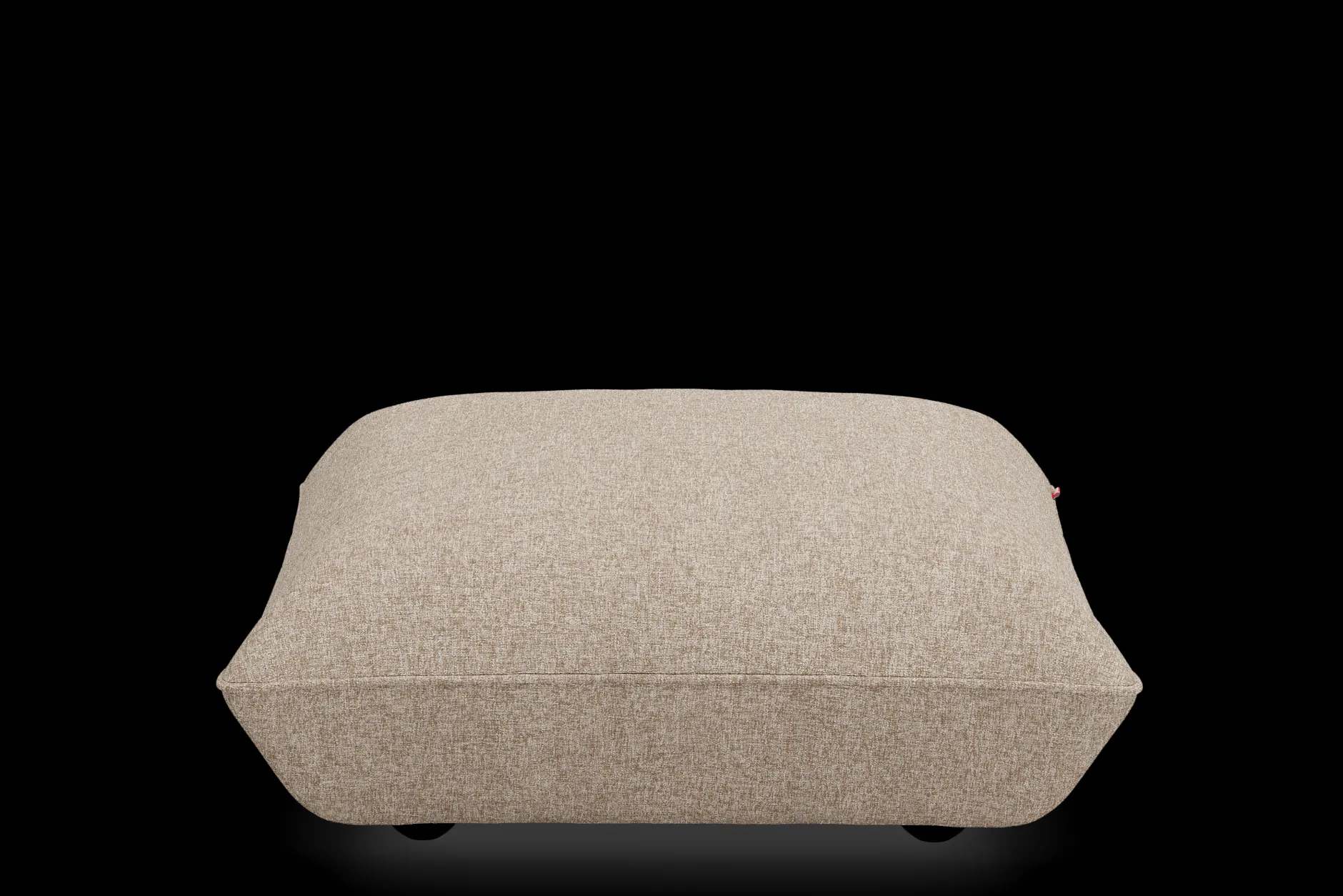 Sumo Hocker Boucle Hocker, braun, 108x108x44 cm