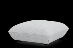 Sumo Hocker Boucle Hocker, grau, 108x108x44 cm
