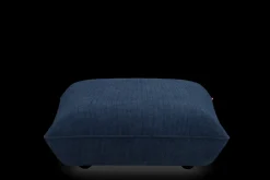 Sumo Hocker Cord Hocker, blau, 108x108x44 cm