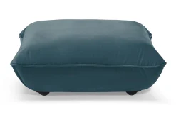 Sumo Hocker Velvet Hocker, blau, 108x108x44 cm