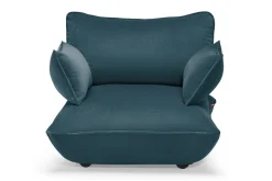 Sumo Loveseat Velvet Petrol Loveseat, 114x108x90 cm