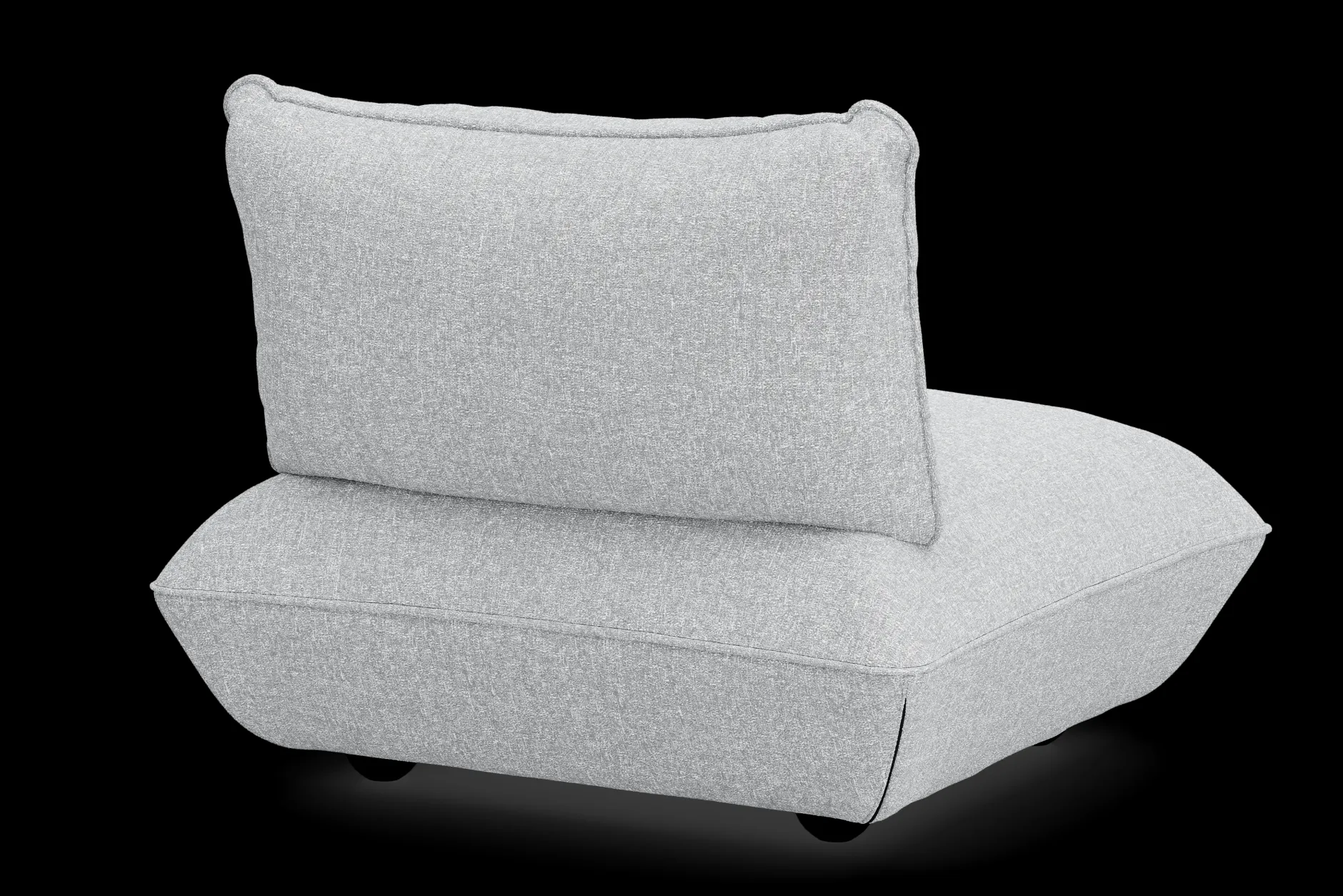 Sumo Seat Boucle Seat, grau, 108x108x90 cm