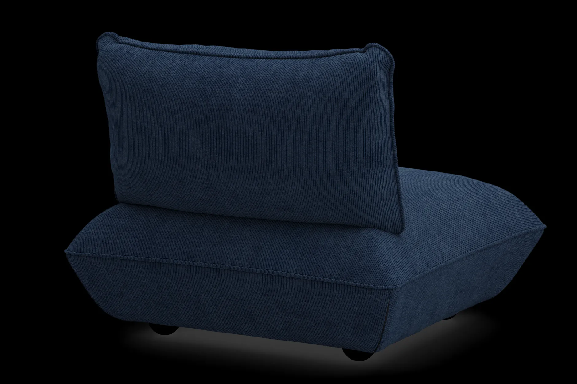 Sumo Seat Cord Seat, blau, 108x108x90 cm