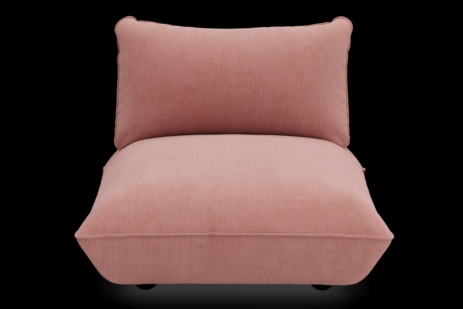 Sumo Seat Cord Seat, rosa, 108x108x90 cm