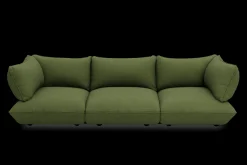 Sumo Sofa Grand Boucle Leaf Green Modulares Indoor-Sofa, 301x108x90 cm