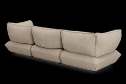 Sumo Sofa Grand Boucle Light Brown Melange Modulares Indoor-Sofa, 301x108x90 cm