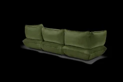 Sumo Sofa Grand Velvet Deep Green Modulares Indoor-Sofa, 301x108x90 cm
