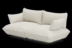 Sumo Sofa Medium Boucle Beige Modulares Indoor-Sofa, 210.5x108x90 cm