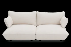 Sumo Sofa Medium Boucle Creme Modulares Indoor-Sofa, 210.5x108x90 cm
