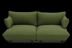 Sumo Sofa Medium Boucle Leaf Green Modulares Indoor-Sofa, 210.5x108x90 cm