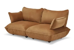 Sumo Sofa Medium Velvet Almond Modulares Indoor-Sofa, 210.5x108x90 cm