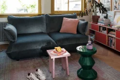 Sumo Sofa Medium Velvet Petrol Modulares Indoor-Sofa, 210.5x108x90 cm