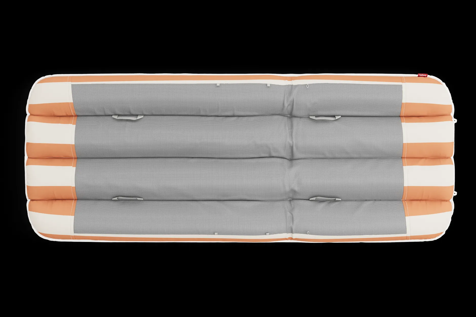 Sunbun Daybed Outdoor-daybed, orange, 212x97x39 cm