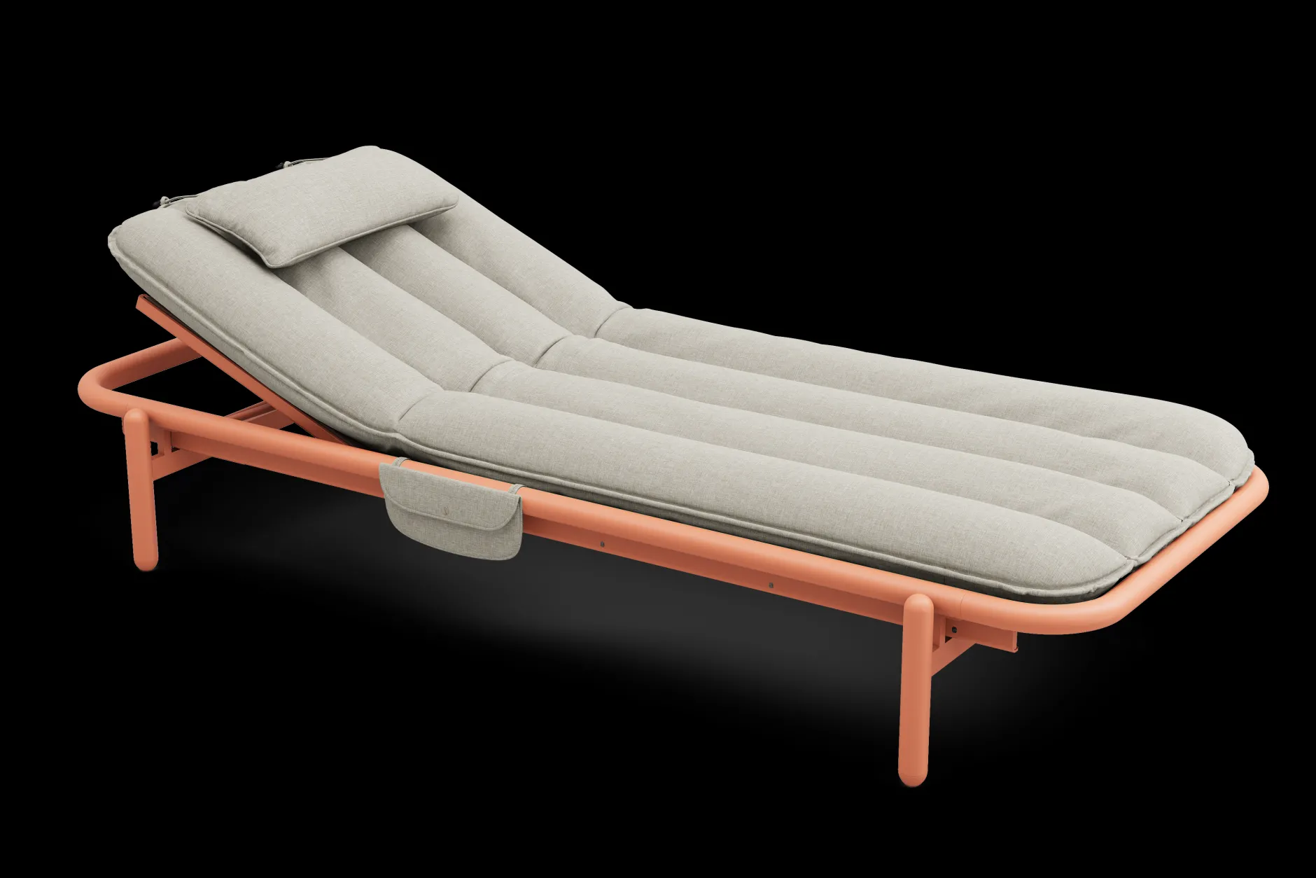 Sunbun Daybed Outdoor-daybed, braun, 212x97x39 cm