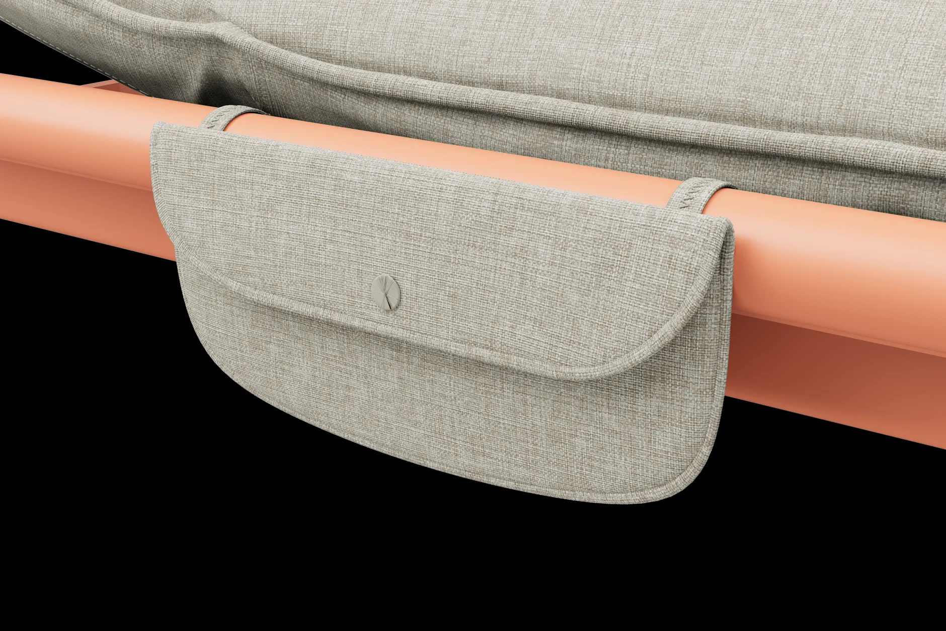 Sunbun Daybed Outdoor-daybed, braun, 212x97x39 cm