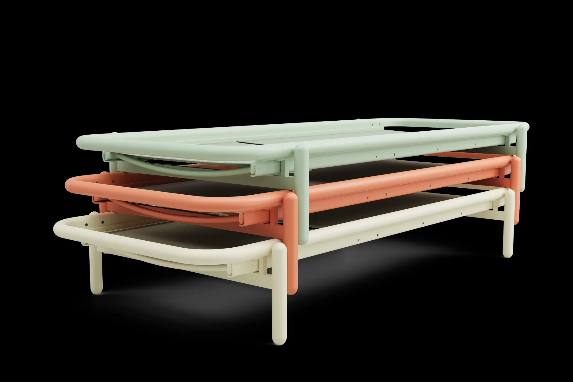 Sunbun Daybed Outdoor-daybed, braun, 212x97x39 cm