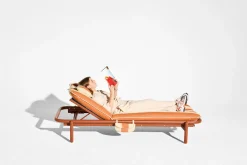 Sunbun Daybed Outdoor-daybed, beige, 212x97x39 cm