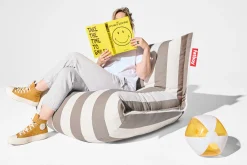 the BonBaron Outdoor Outdoor-Loungesessel, braun, 120x120x75 cm